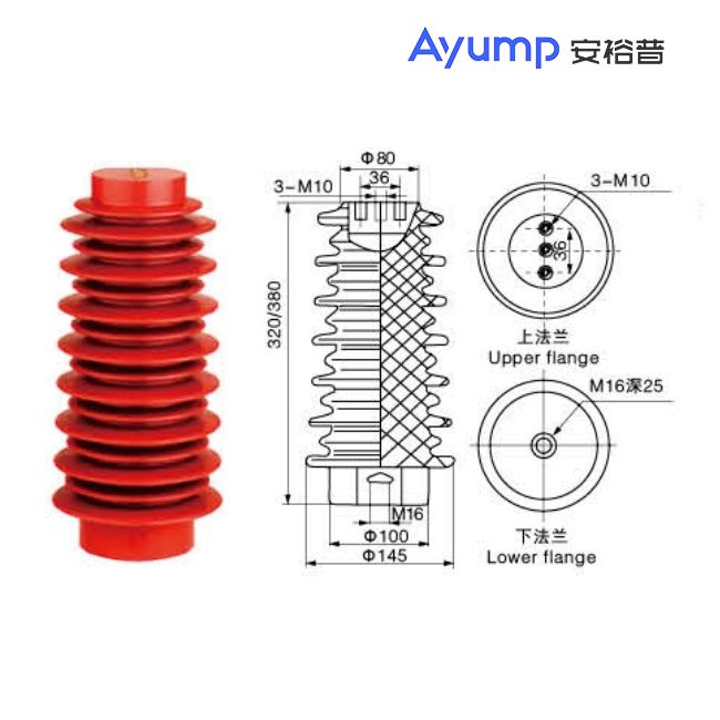 ZJ-35Q 145x320、330、360、380支柱絕緣子++