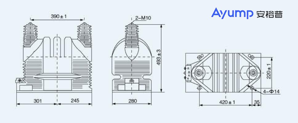 JDZ9-35戶(hù)內(nèi)高壓電壓互感器+