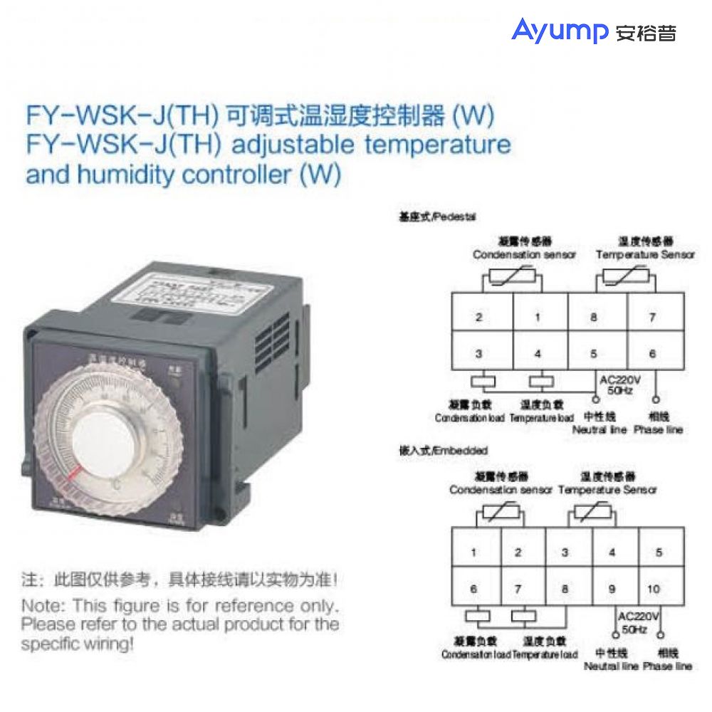 FY-WSK-J(TH)可調(diào)式溫濕度控制器(W)